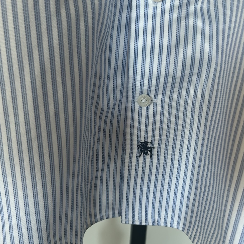 Hart Schaffner Marx Long Sleeve Button up Shirt XL - Picture 3 of 5